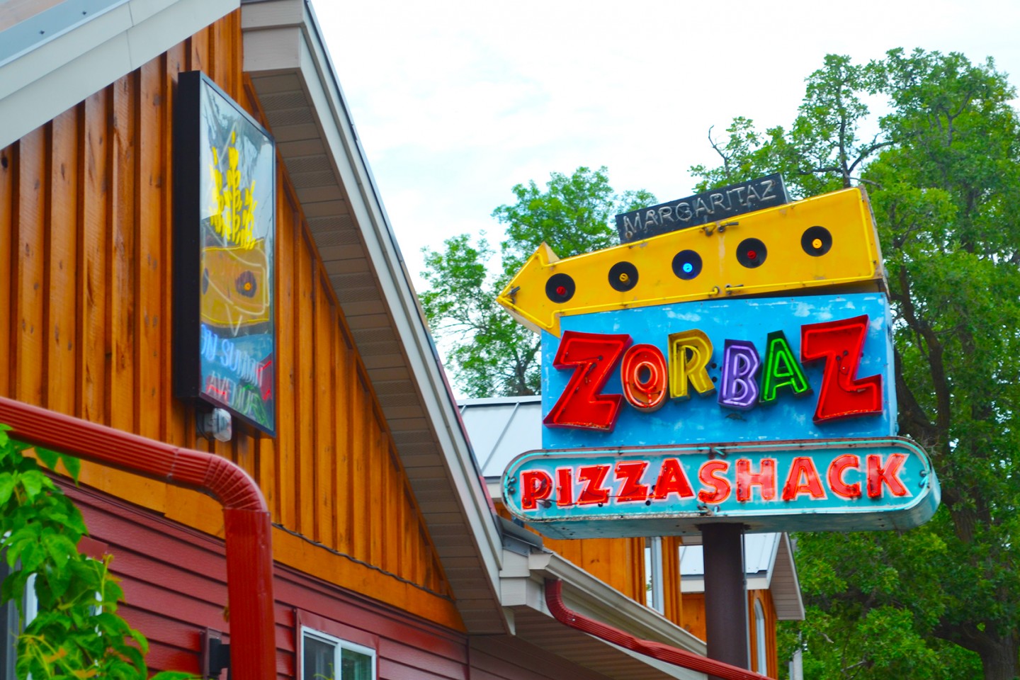 Zorbaz sign in Detroit Lakes